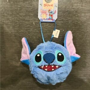Disney Stitch Blue Plush Ornament